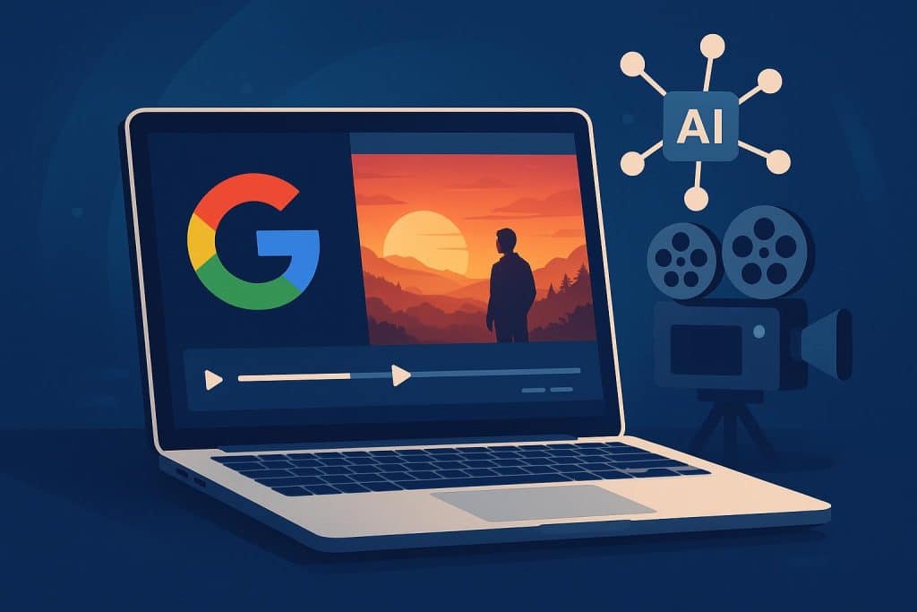 Cinematic AI video creation using Google Veo 3 technology for content creators