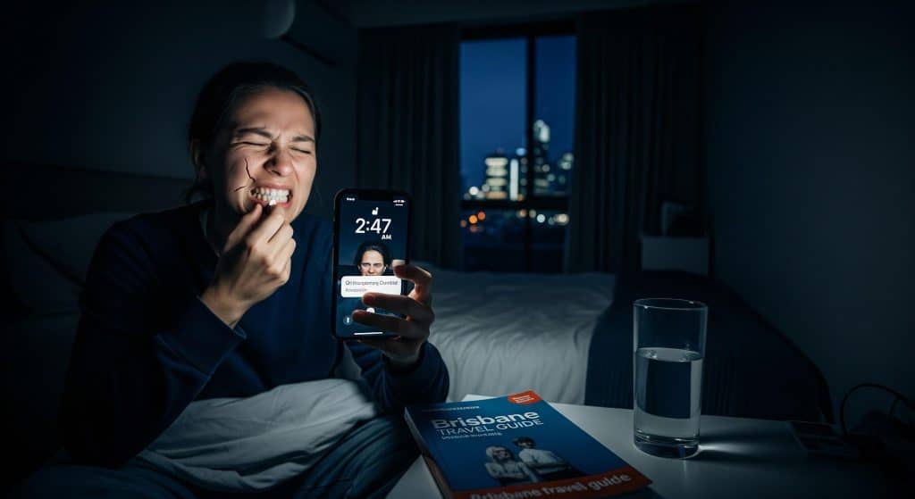 Image 1 of Cracked a tooth at night in Brisbane? What do you do?