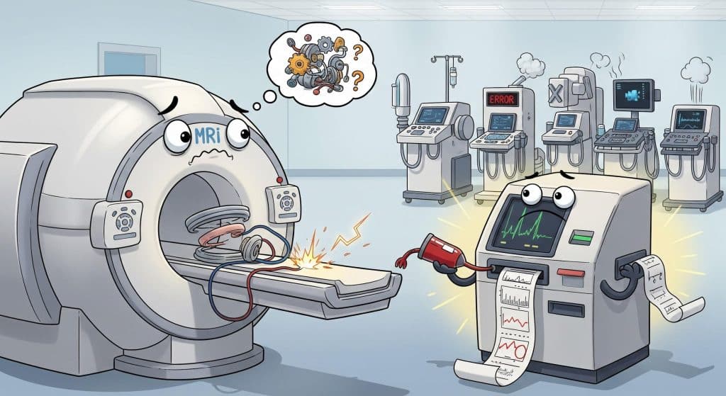Image 1 of Why do clinic machines occasionally have errors—and what should you do then?