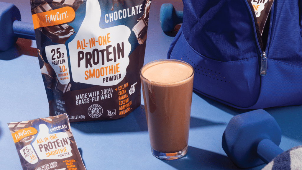 Image 1 of Protein Shake Before or After Workout?