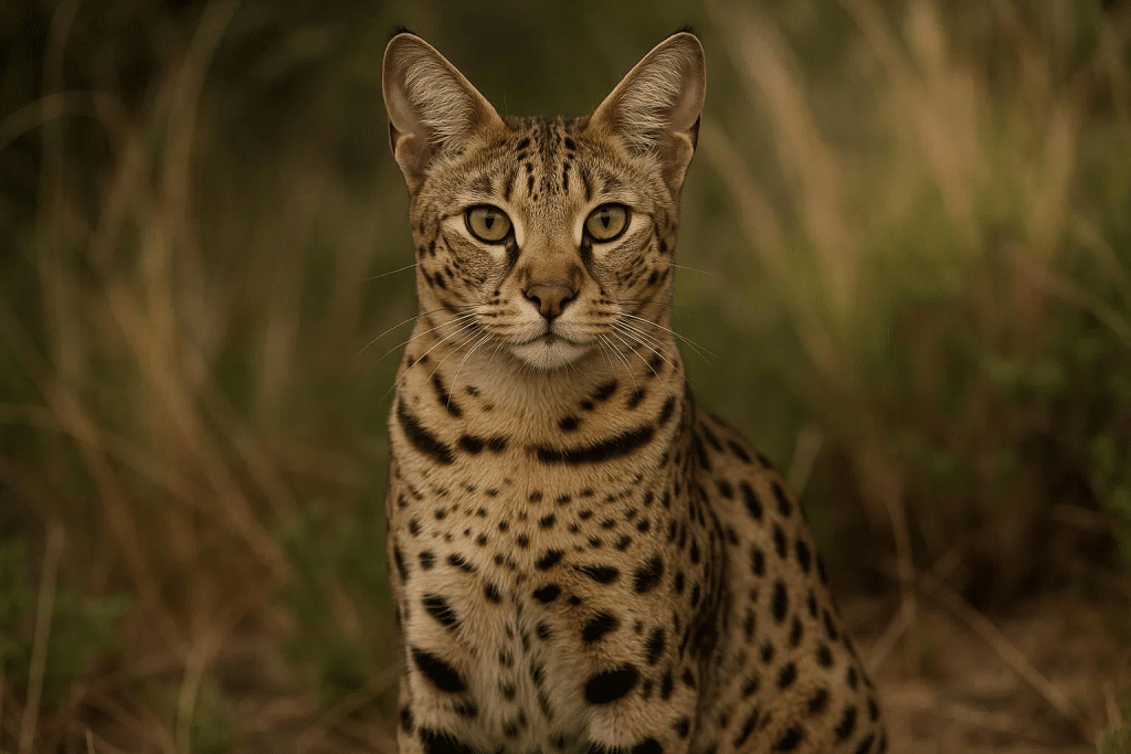 Image 1 of What is the difference between Savannah cat and British Shorthair cats: breed profile, characteristics & care, colours & diet