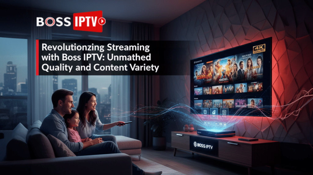 Image 1 of Revolutionizing Streaming with Boss IPTV: Unmatched Quality and Content Variety