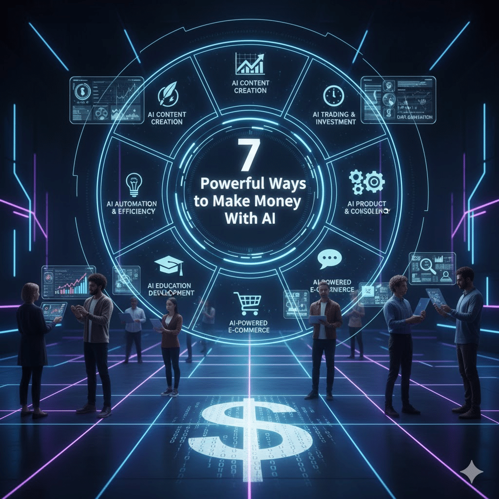 7 Powerful Ways to Make Money With AI