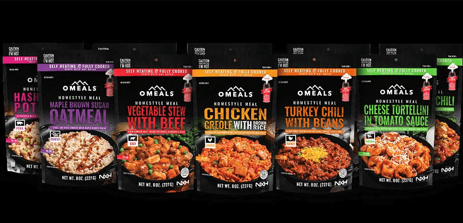 OMEALS: Making Mealtime Easy Anywhere with Self-Heating Meals Image 1 of OMEALS: Making Mealtime Easy Anywhere with Self-Heating Meals