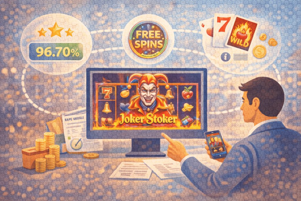 Joker Stoker Slot Review – RTP, Features & Gameplay Explained