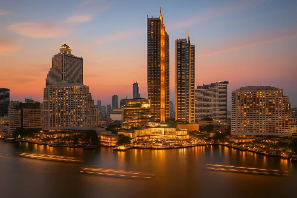 Best 5 Luxury Hotels in Bangkok Riverside for a Scenic Stay Bangkok riverside luxury hotels with scenic views and elegant architecture along the Chao Phraya