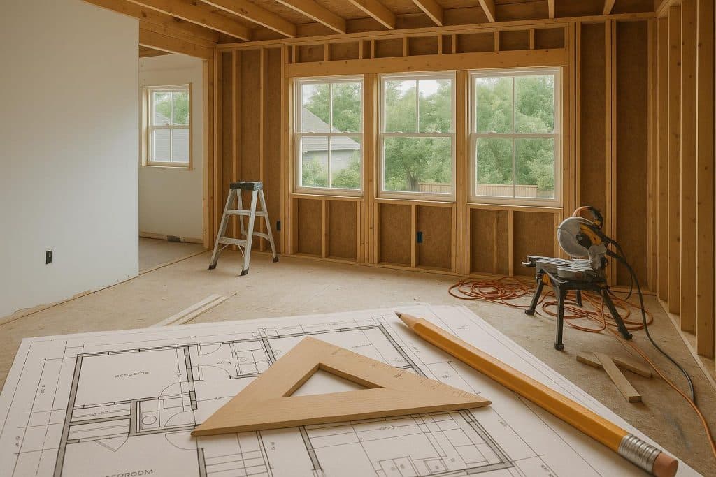 Modern Kirkland home renovation showcasing custom building features and remodeling design.