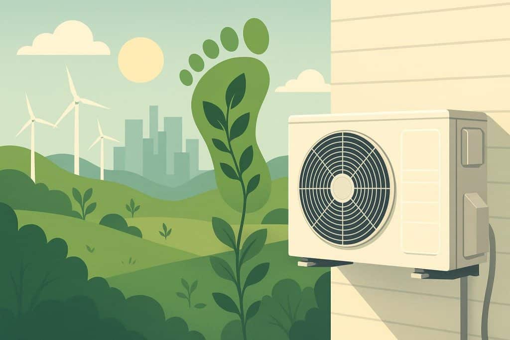Energy-efficient air conditioning unit promoting reduced greenhouse gas emissions and sustainability