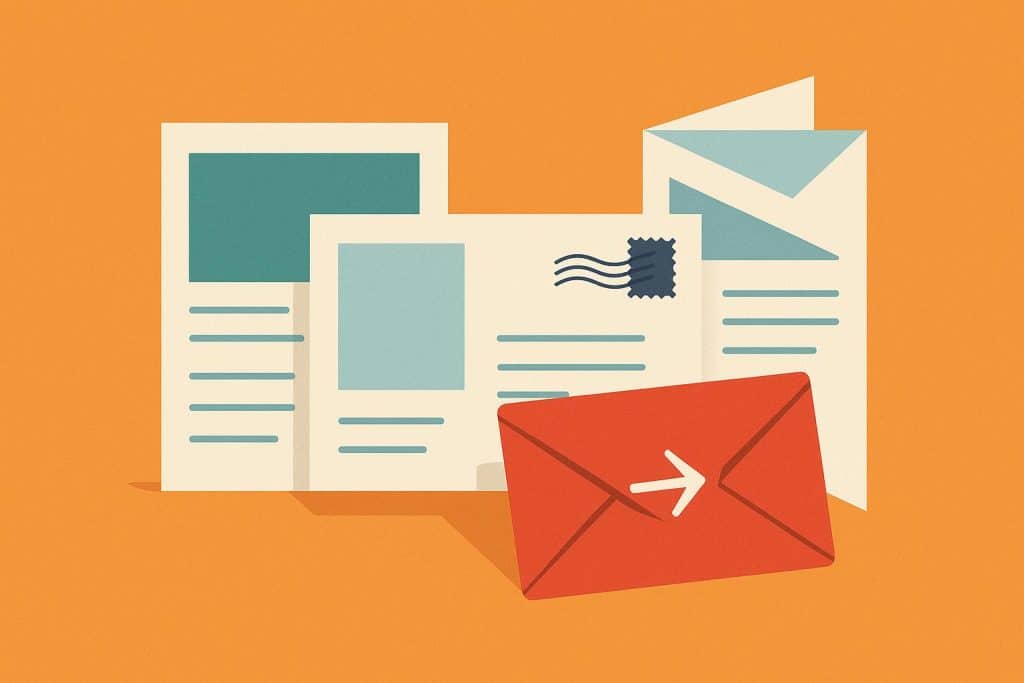 Creative direct mail pieces showcasing effective design strategies for impactful marketing campaigns