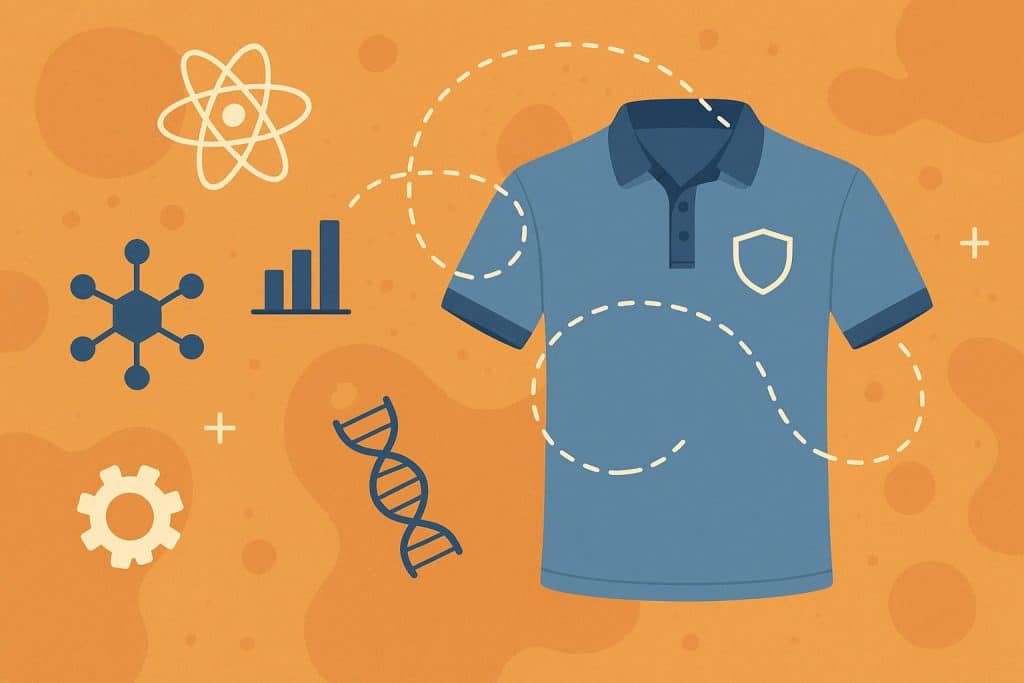 Custom-branded corporate uniforms displayed to emphasize company identity and workplace unity