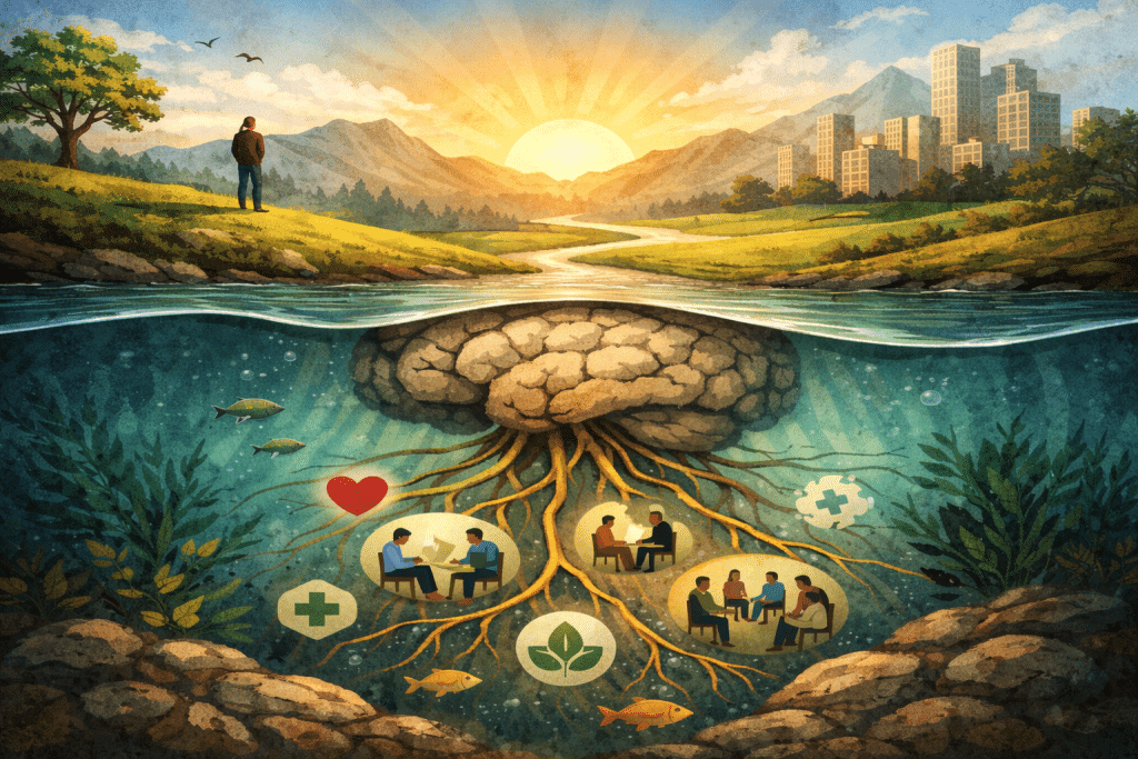 Image 1 of For many individuals, therapy continues well beyond initial addiction treatment. Ongoing mental health support allows people to adapt as life circumstances change and new challenges emerge.