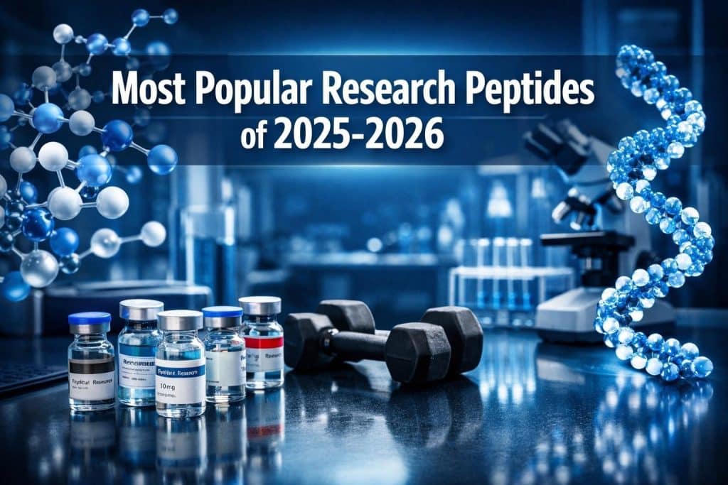 Image 1 of Most Popular Research Peptides of 2025-2026: Your Complete Guide to Cutting-Edge Compounds 💪