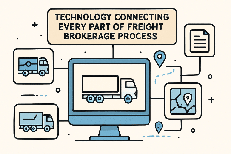 How Technology Is Reshaping Freight Brokerage Image 1 of How Technology Is Reshaping Freight Brokerage