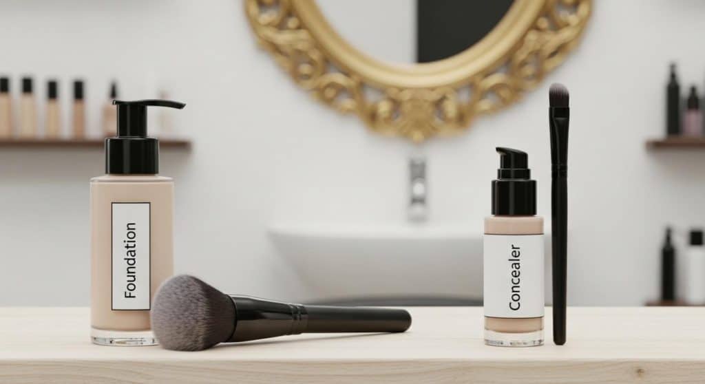 Image 1 of Concealer Vs. Foundation: When To Use Each