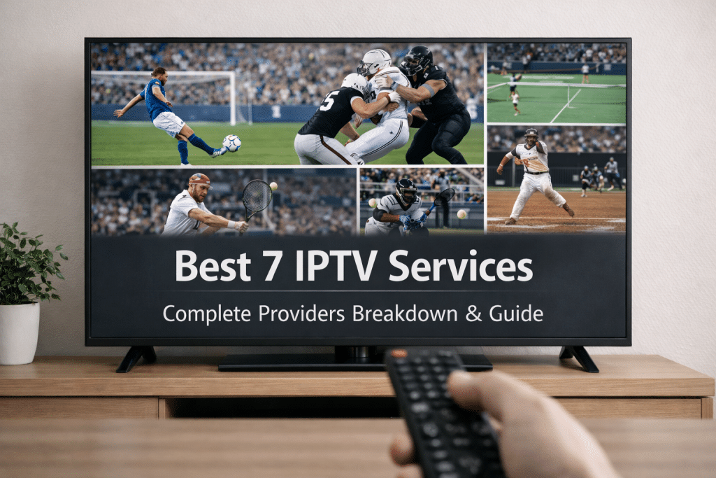 Image 1 of Best 7 IPTV Services: Complete Providers Breakdown & Guide