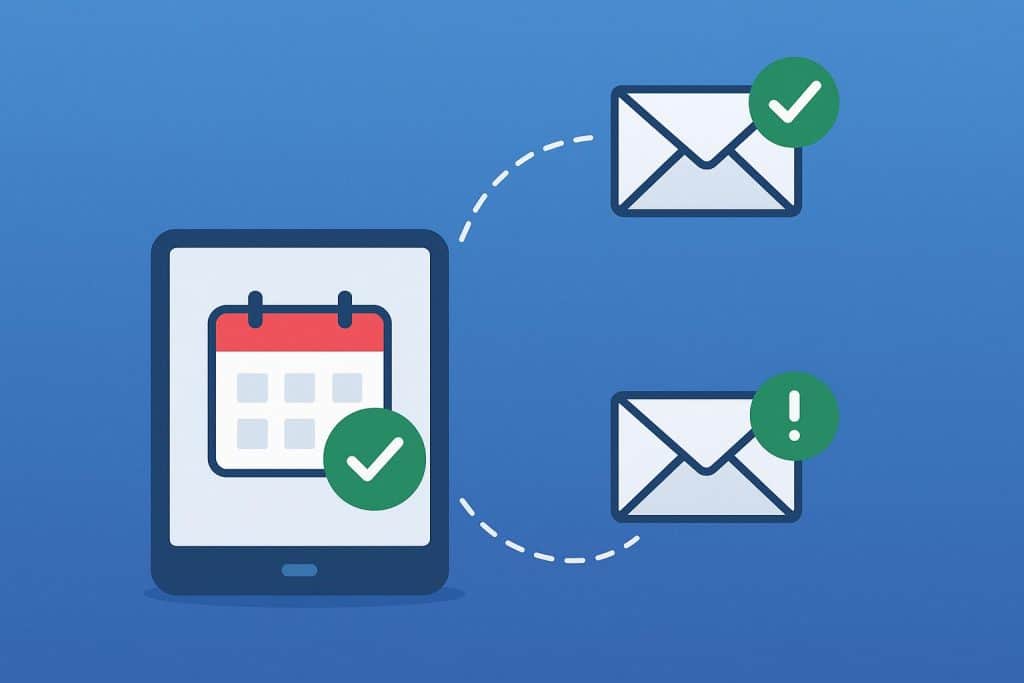 Automated attendance confirmation and follow-up system boosting event participation rates