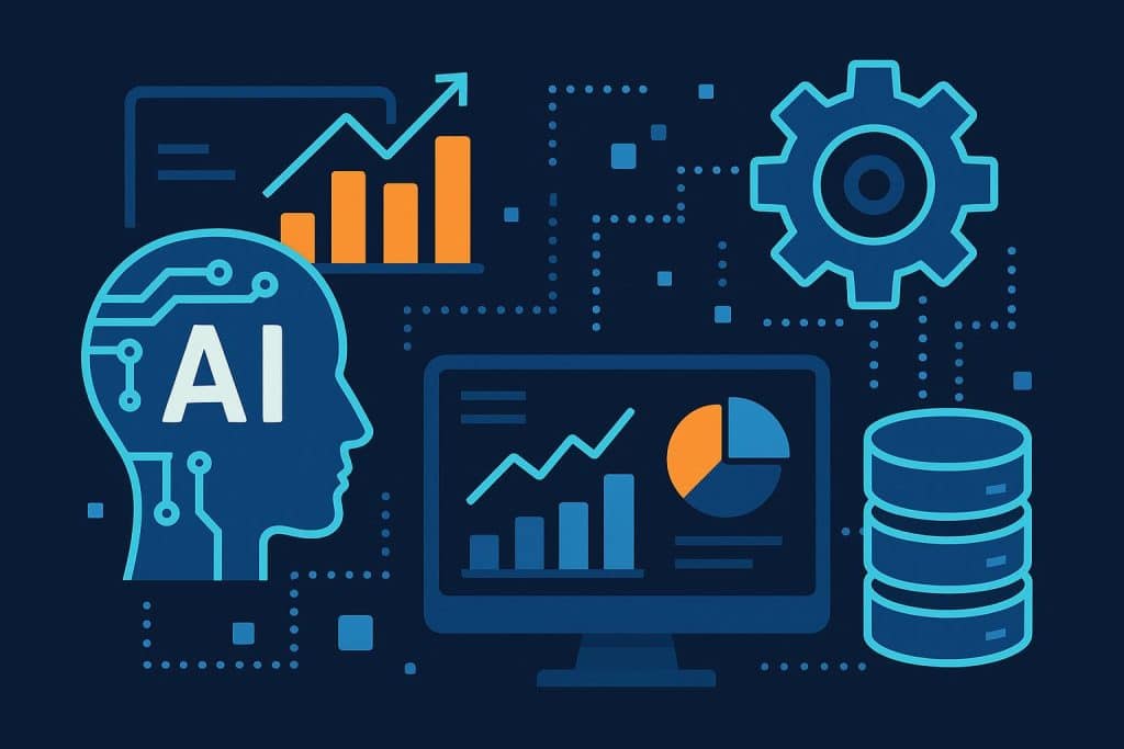 Artificial intelligence integrates with data engineering for real-time business analytics