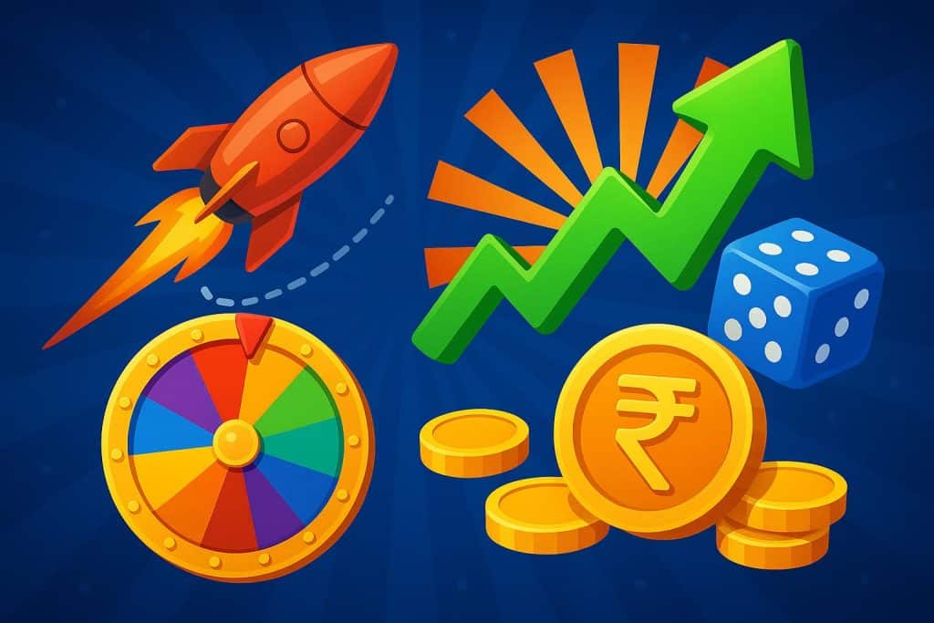 Crash and instant games for Mostbet players in India with vibrant gaming graphics