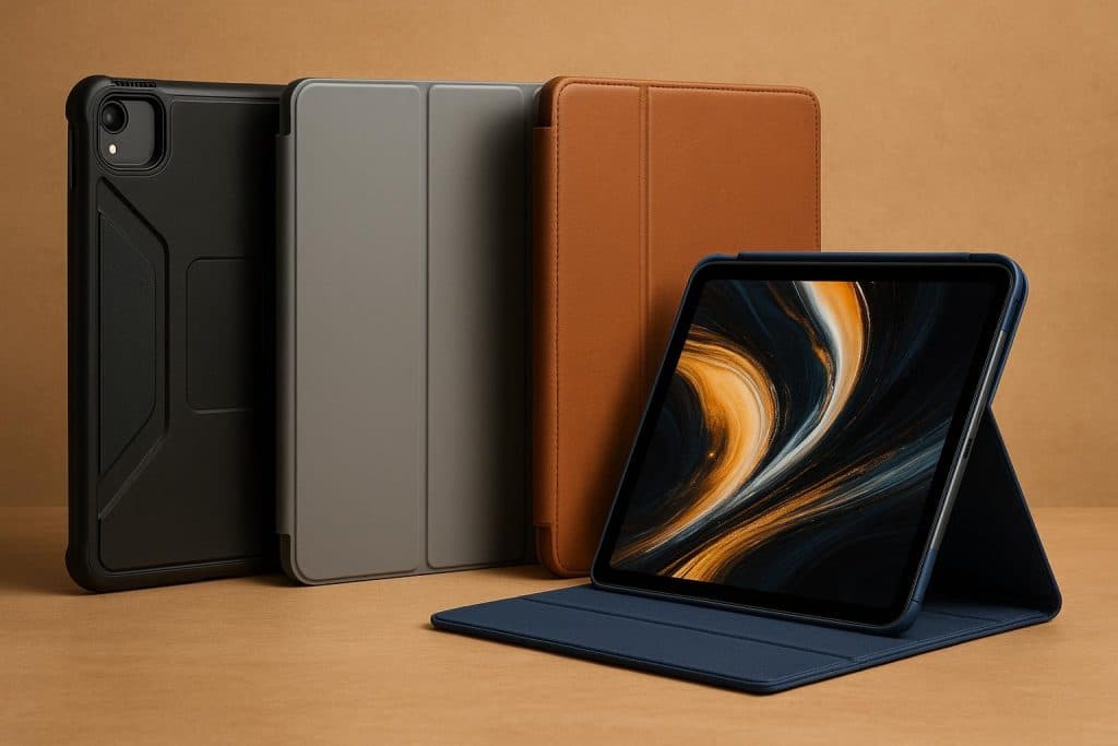 Top-rated iPad cases showcasing durable protection, sleek design, and versatile features