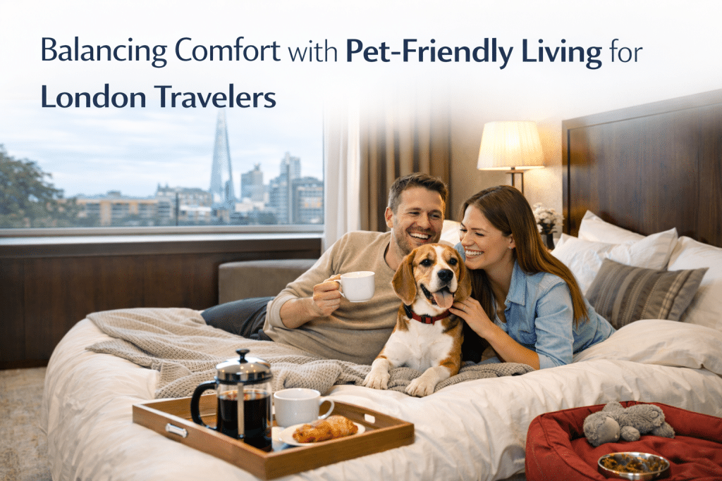 Image 1 of Balancing Comfort with Pet-Friendly Living for London Travelers