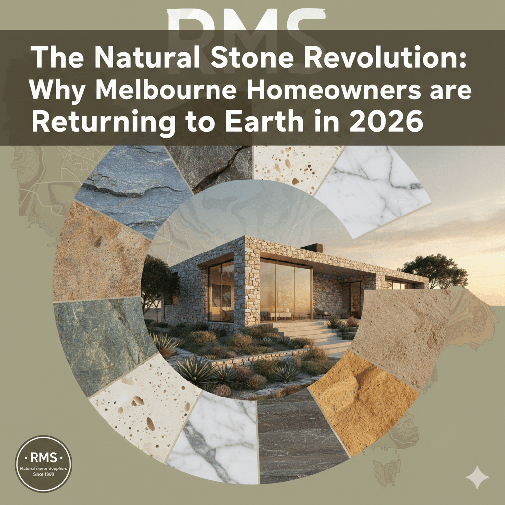 Image 1 of The Natural Stone Revolution: Why Melbourne Homeowners are Returning to Earth in 2026