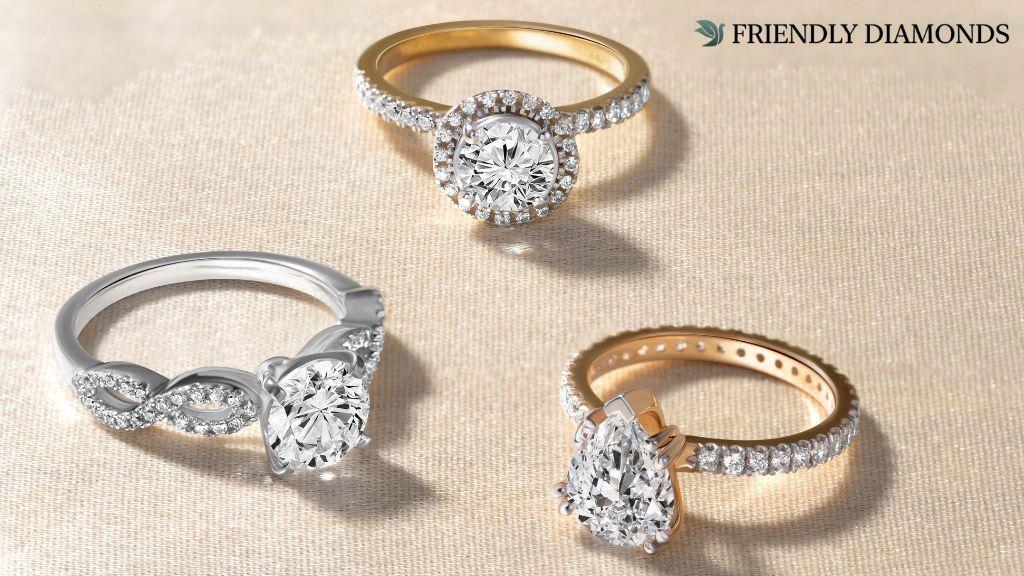 Image 1 of All Engagement Ring Settings for Lab-Grown Diamond Engagement Rings