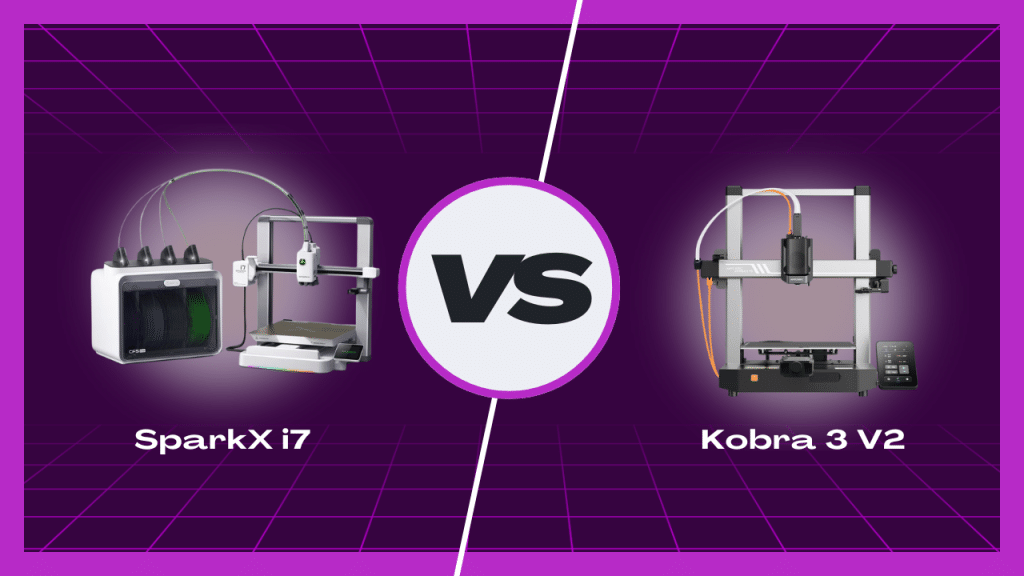 Image 1 of Creality SparkX i7 vs Anycubic Kobra 3 V2: Full Comparison Review