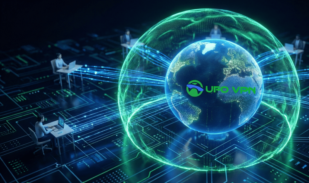 secure business data with UFO VPN