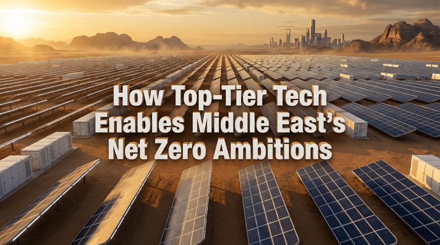Image 1 of How Top-Tier Tech Enables Middle East's Net Zero Ambitions: A Deep Dive into Desert-Proof Energy