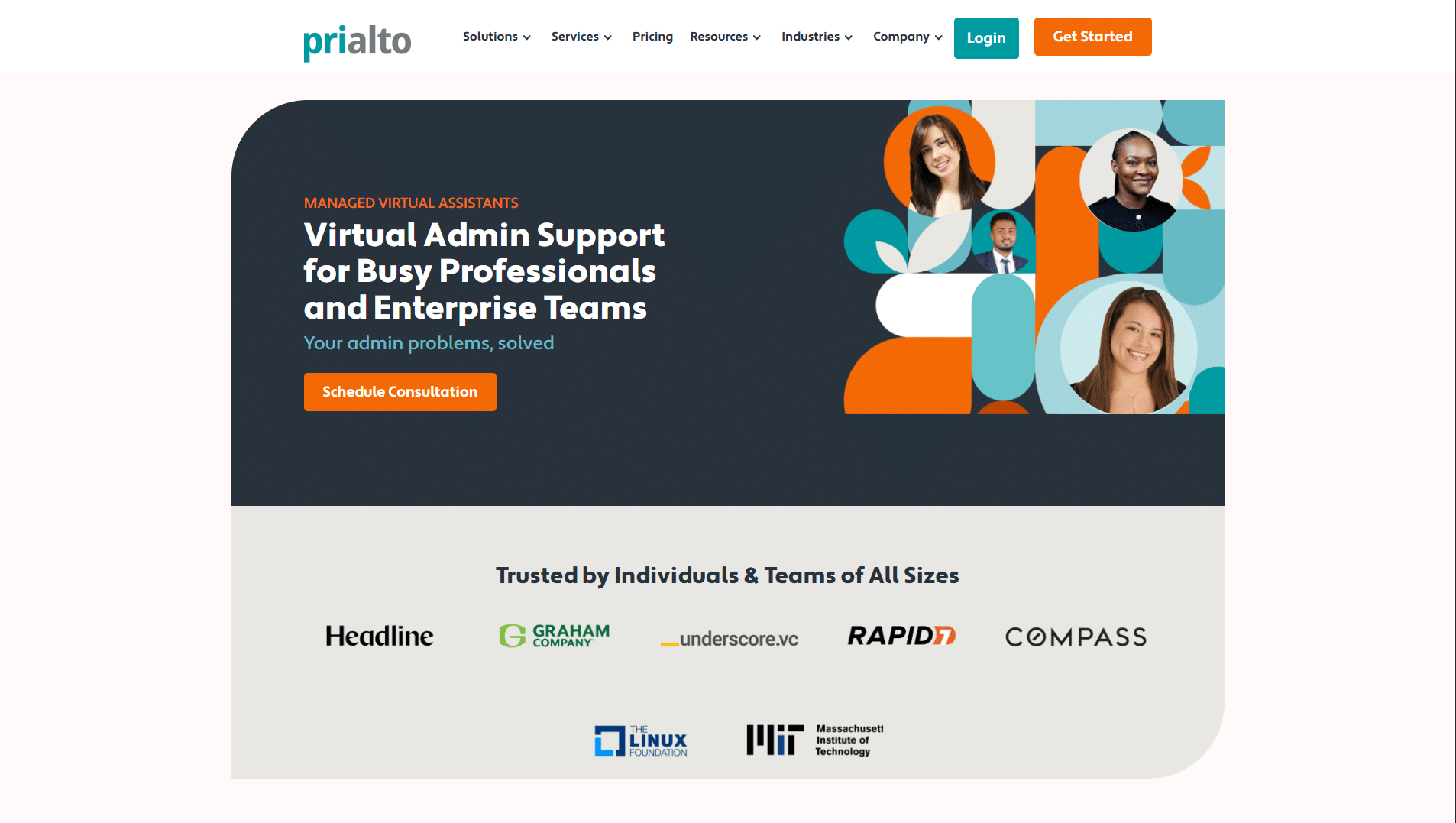 Prialto virtual assistant