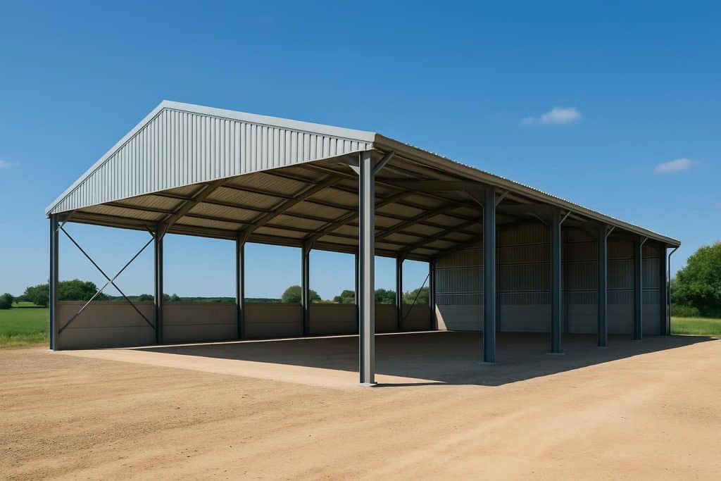 Modern architectural structure showcasing innovative design and multiple practical benefits