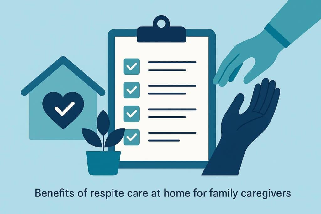 Comfortable home setting with supportive respite care for family caregivers and loved ones