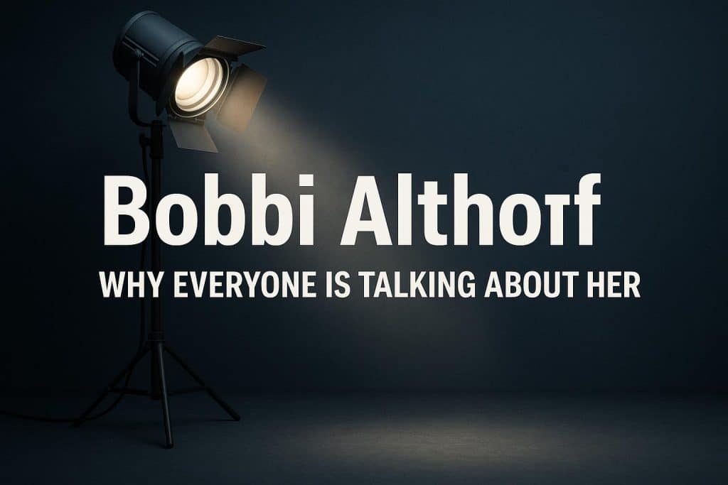 Bobbi Althoff on set of viral podcast, sparking widespread buzz and media attention