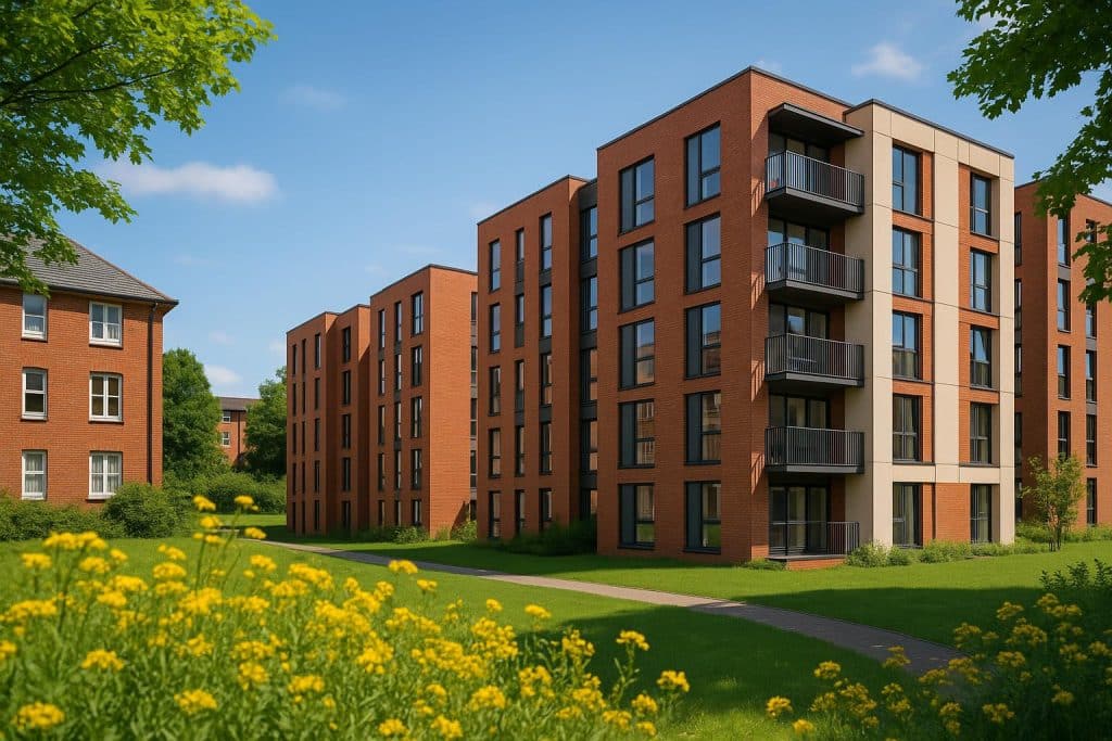 Modern student accommodation buildings in Exeter showcasing new trends in student housing