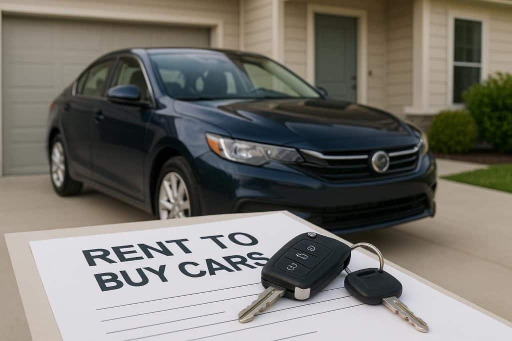 Rent to buy car dealership showcasing affordable, flexible car ownership solutions
