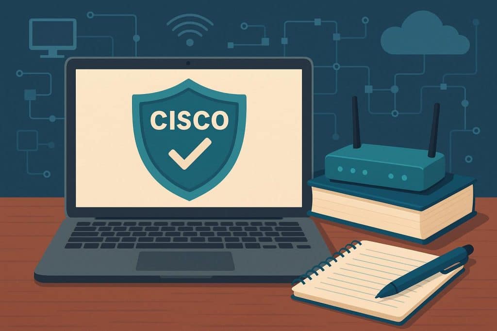 Cisco 200-301 exam study materials and certification preparation guide for networking professionals