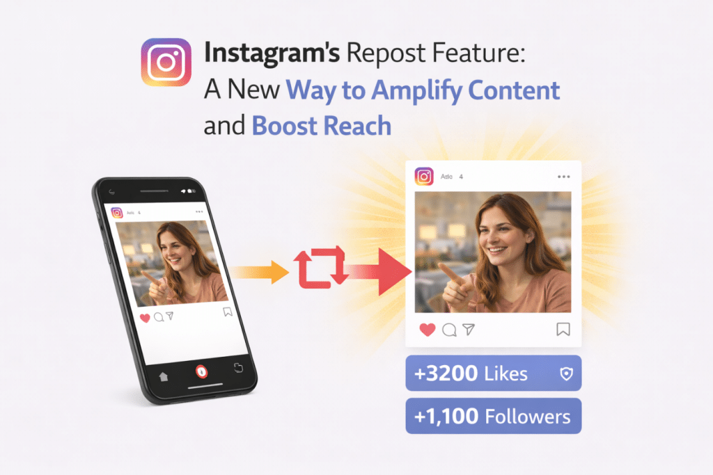 Image 1 of Instagram’s Repost Feature: A New Way to Amplify Content and Boost Reach