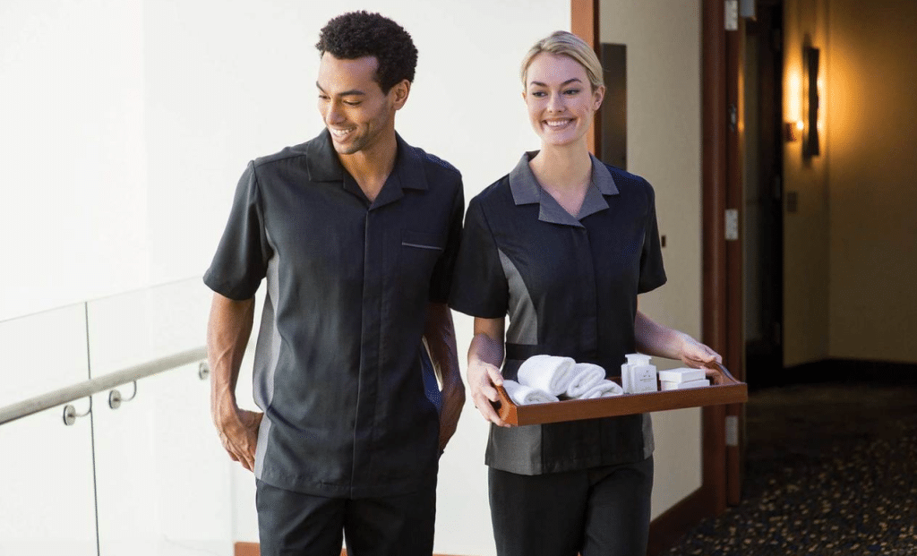 Image 1 of Guide to Hotel Housekeeping Uniforms: Comfort, Professionalism and Practicality