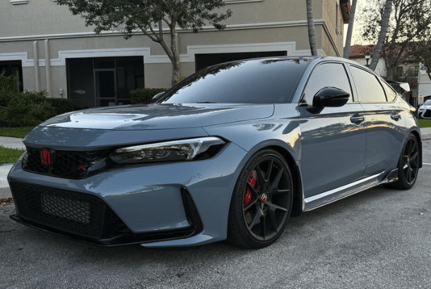 Image 1 of A Honda Civic Splash Guard Designed for Perfect Fit and Clean Style