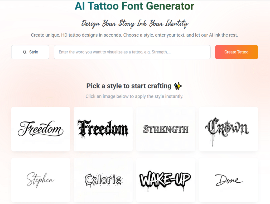 Image 1 of Tiny Ink, Big Impact: Optimizing Small-Scale Lettering with a Precision Tattoo Font Generator