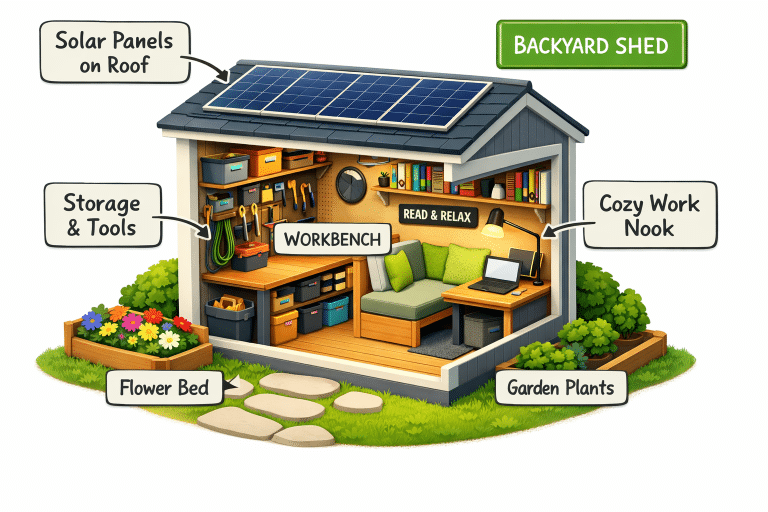 Custom Shed Features That Add Value to Your Outdoor Space