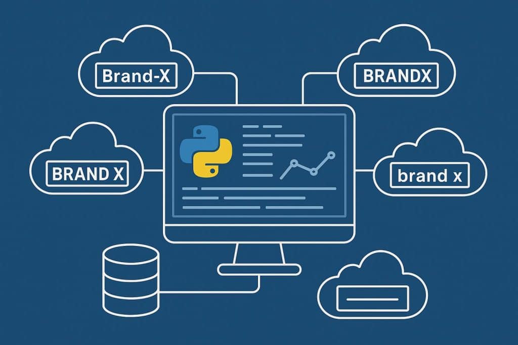 Python script automating data consistency and normalization for brand name standardization