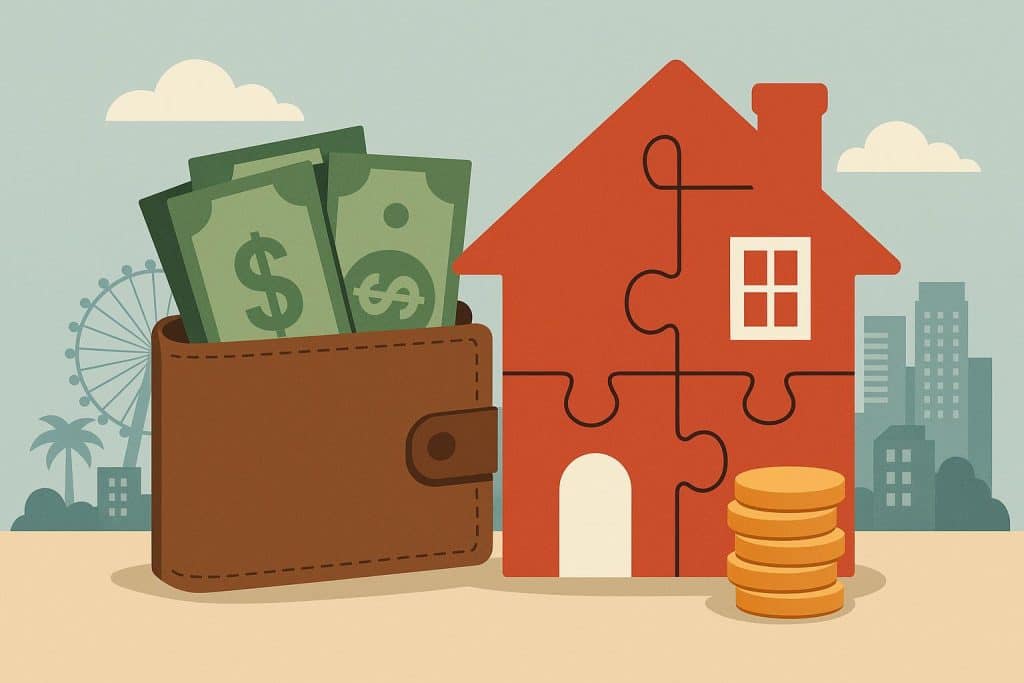 Singapore housing affordability factors beyond income, highlighting real estate and financial elements