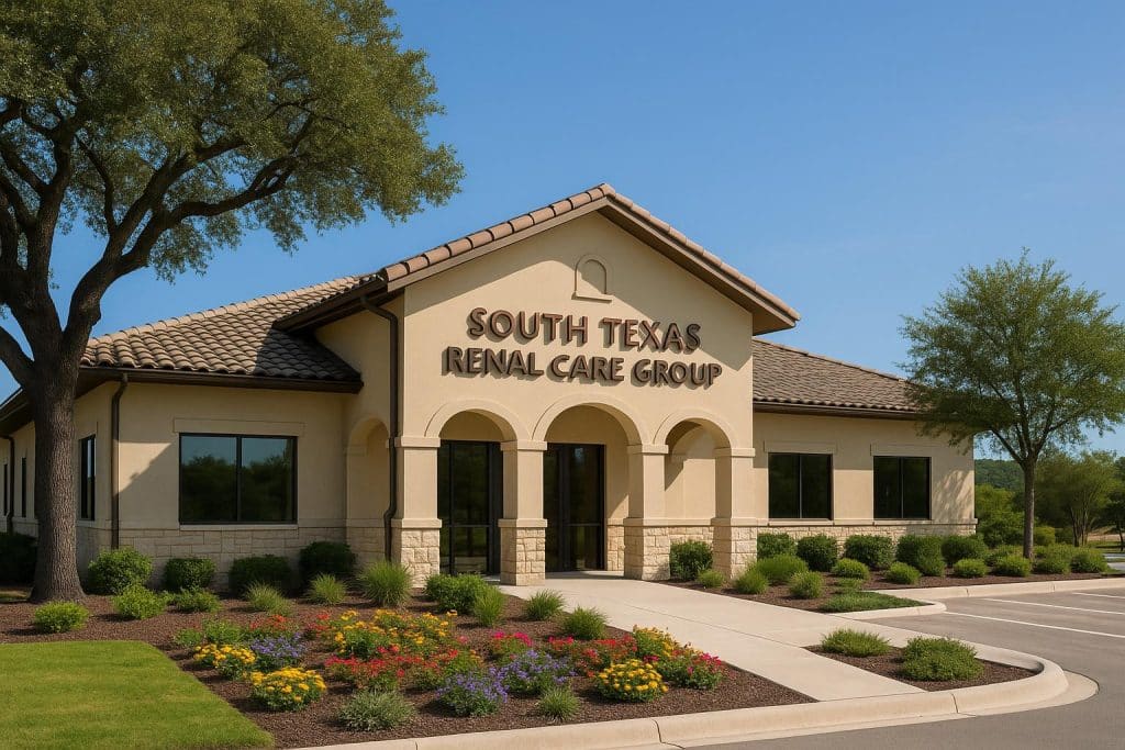 South Texas Renal Care Group Boerne location exterior showcasing local kidney care facility