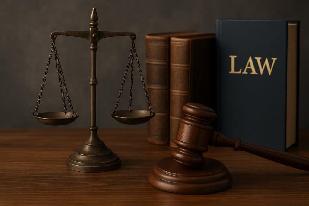 Texas personal injury lawyer advising client at The Callahan Law Firm office