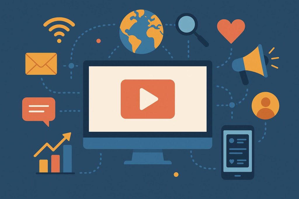 Digital marketing strategies connecting brands with audiences in a digital-first environment