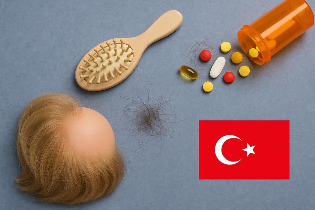Vitamin deficiency impact on hair loss and hair transplant trends in Turkey explained visually