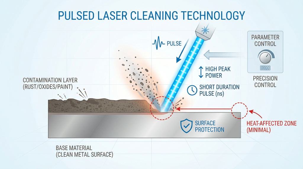 Image 1 of What Materials Can a Laser Cleaning Machine Be Used On? Can It Clean Metal, Wood, Plastic, and Stone?