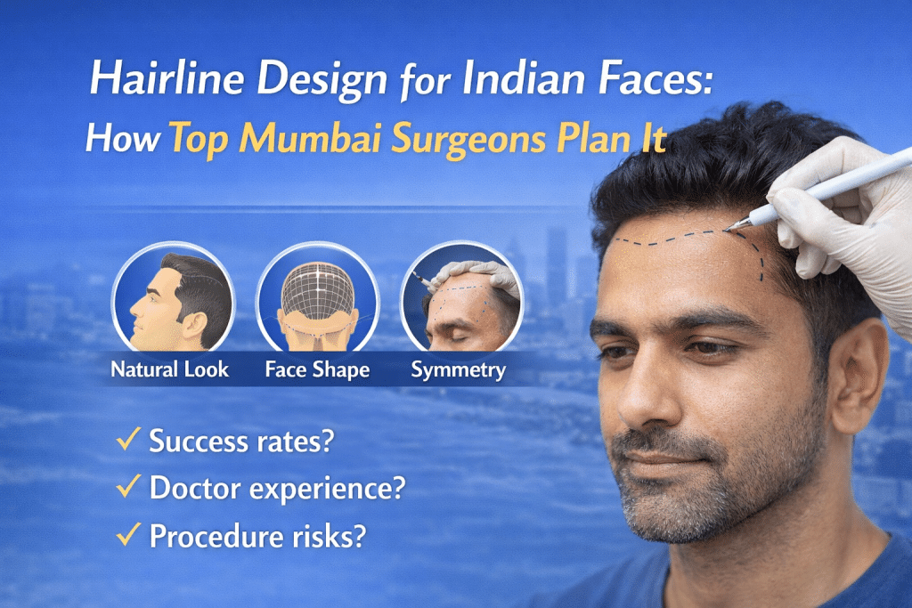 Image 1 of Hairline Design for Indian Faces: How Top Mumbai Surgeons Plan It