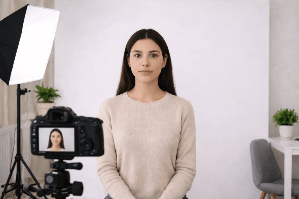 Image 1 of A modern smartphone is usually more than enough. Most newer phones produce sharp images that meet passport photo requirements without any trouble.